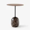 Stolik Lato Ln8 Orzech-Emperador Marble Andtradition