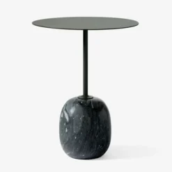 Stolik Lato Ln8 Zieleń-Verde Grigio Marble Andtradition