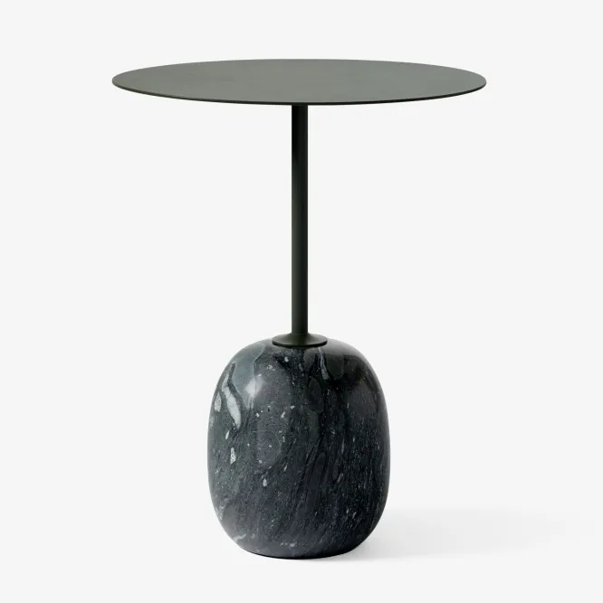 Stolik Lato Ln8 Zieleń-Verde Grigio Marble Andtradition