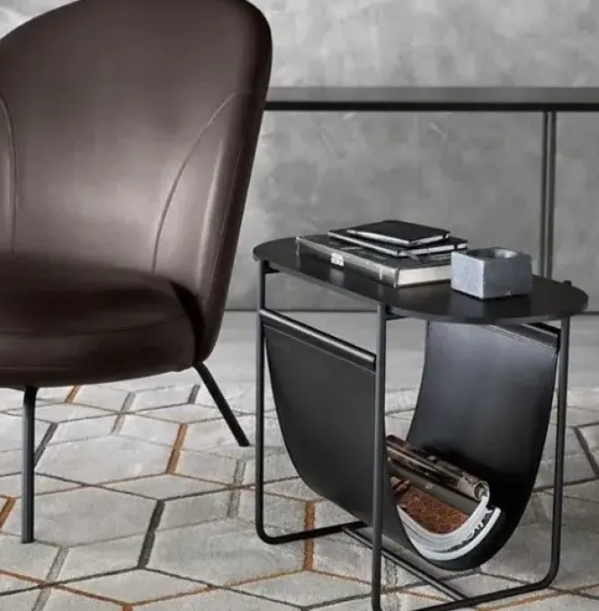 Stolik Magazine Czarny Calligaris