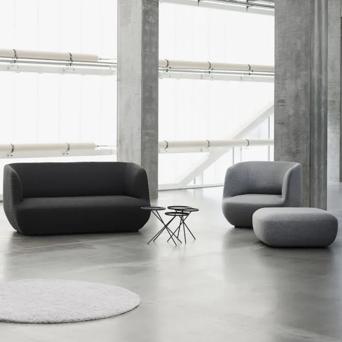 Stolik Monday Czarny Soft Line