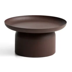 Stolik Ogrodowy Arcola 70 Cm Brązowy Kave Home