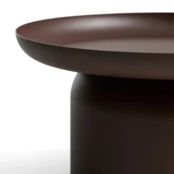 Stolik Ogrodowy Arcola 70 Cm Brązowy Kave Home