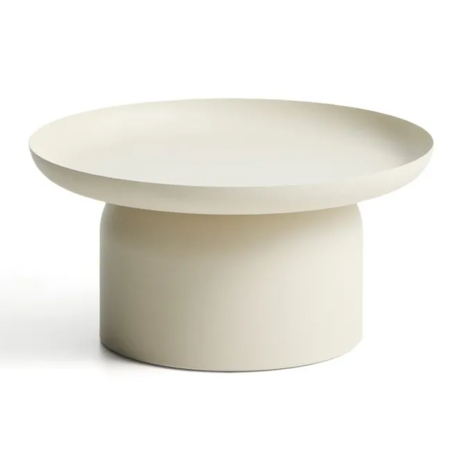 Stolik Ogrodowy Arcola 70 Cm Kremowy Kave Home
