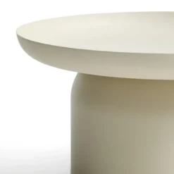 Stolik Ogrodowy Arcola 70 Cm Kremowy Kave Home