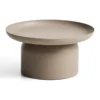 Stolik Ogrodowy Arcola 70 Cm Taupe Kave Home