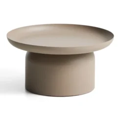 Stolik Ogrodowy Arcola 70 Cm Taupe Kave Home