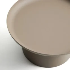 Stolik Ogrodowy Arcola 70 Cm Taupe Kave Home