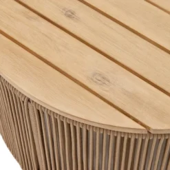 Stolik Ogrodowy Dandara 60 Cm Beżowy Kave Home