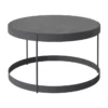 Stolik Ogrodowy Drum 60 Cm Ciemnoszary Bolia