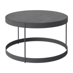 Stolik Ogrodowy Drum 60 Cm Ciemnoszary Bolia