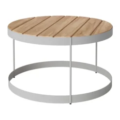 Stolik Ogrodowy Drum 60 Cm Drewno Teak Bolia