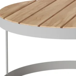 Stolik Ogrodowy Drum 60 Cm Drewno Teak Bolia