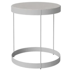 Stolik Ogrodowy Drum 40 Cm Jasnoszary Bolia