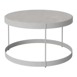 Stolik Ogrodowy Drum 60 Cm Jasnoszary Bolia