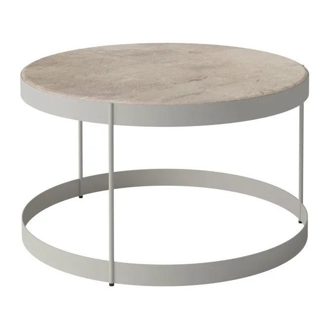 Stolik Ogrodowy Drum 60 Cm Marmur Bolia