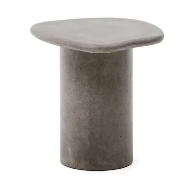 Stolik Ogrodowy Macarella 48 Cm Szary Kave Home