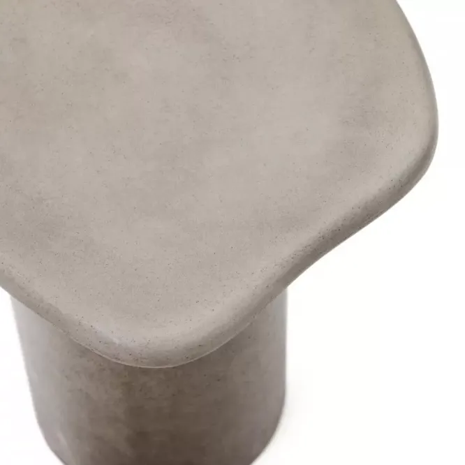 Stolik Ogrodowy Macarella 48 Cm Szary Kave Home