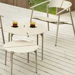 Stolik Ogrodowy Novo 70 Cm Taupe Aytm