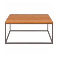 Stolik Ogrodowy Rodos 100X100 Cm Blat Drewniany Rondo