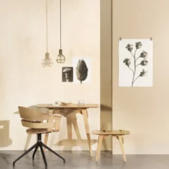 Stolik Okazjonalny Arco Dębowy Design House Stockholm