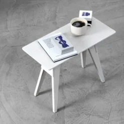 Stolik Okazjonalny Arco Złamana Biel Design House Stockholm