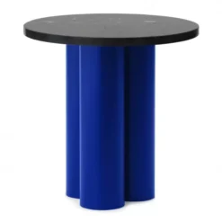 Stolik Okazjonalny Dit Bright Blue Nero Marquina Normann Copenhagen