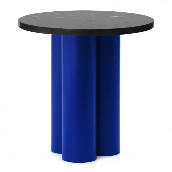 Stolik Okazjonalny Dit Bright Blue Nero Marquina Normann Copenhagen