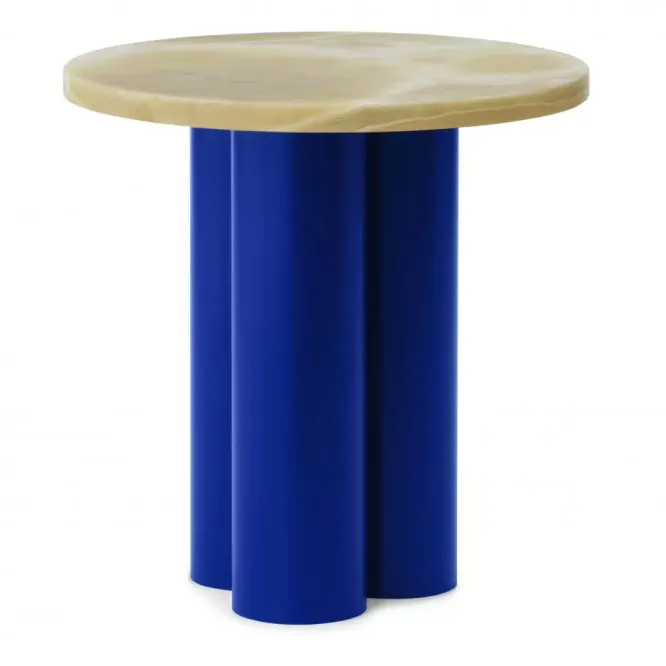 Stolik Okazjonalny Dit Bright Blue Honey Onyx Normann Copenhagen