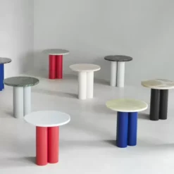 Stolik Okazjonalny Dit Bright Blue Honey Onyx Normann Copenhagen