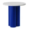 Stolik Okazjonalny Dit Bright Blue Travertine Silver Normann Copenhagen
