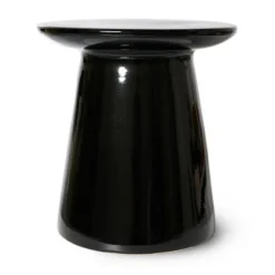 Stolik Okazjonalny Earthenware 40 Cm Czarny Hkliving
