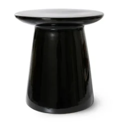 Stolik Okazjonalny Earthenware 40 Cm Czarny Hkliving