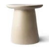 Stolik Okazjonalny Earthenware 40 Cm Kremowy Hkliving