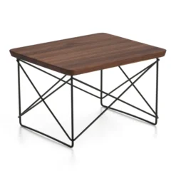 Stolik Okazjonalny Ltr - Blat Orzech - Podstawa Basic Dark Vitra