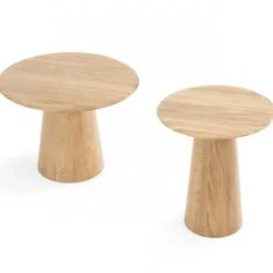 Stolik Okazjonalny Mushroom 55 Cm Dębowy Gazzda