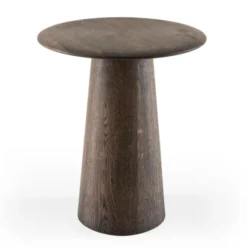 Stolik Okazjonalny Mushroom 40 Cm Przydymiony Dąb Gazzda