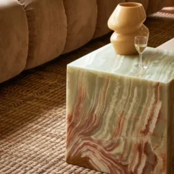 Stolik Okazjonalny Onyx Marble Hkliving