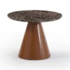 Stolik Pion Petra 40 Cm Marmur Emperador Gold Sancal