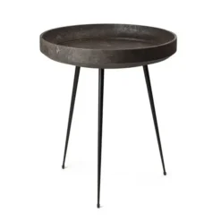 Stolik Pomocniczy Bowl Coffee Waste Black Mater