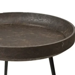 Stolik Pomocniczy Bowl Coffee Waste Black Mater