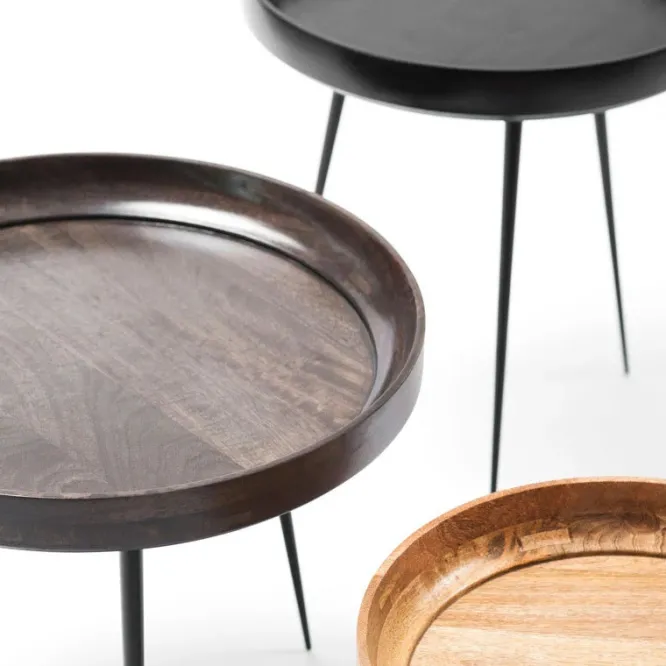 Stolik Pomocniczy Bowl Czarny L Mater