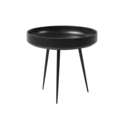 Stolik Pomocniczy Bowl Czarny S Mater