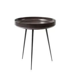 Stolik Pomocniczy Bowl Szary M Mater