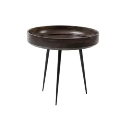 Stolik Pomocniczy Bowl Szary S Mater