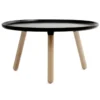 Stolik Tablo Duży Czarny - Naturalny Jesion Normann Copenhagen