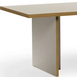Stół Prostokątny 220 Cm Kremowy Hkliving