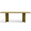 Stół Prostokątny 220 Cm Oliwkowy Hkliving