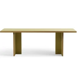 Stół Prostokątny 220 Cm Oliwkowy Hkliving