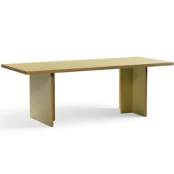 Stół Prostokątny 220 Cm Oliwkowy Hkliving